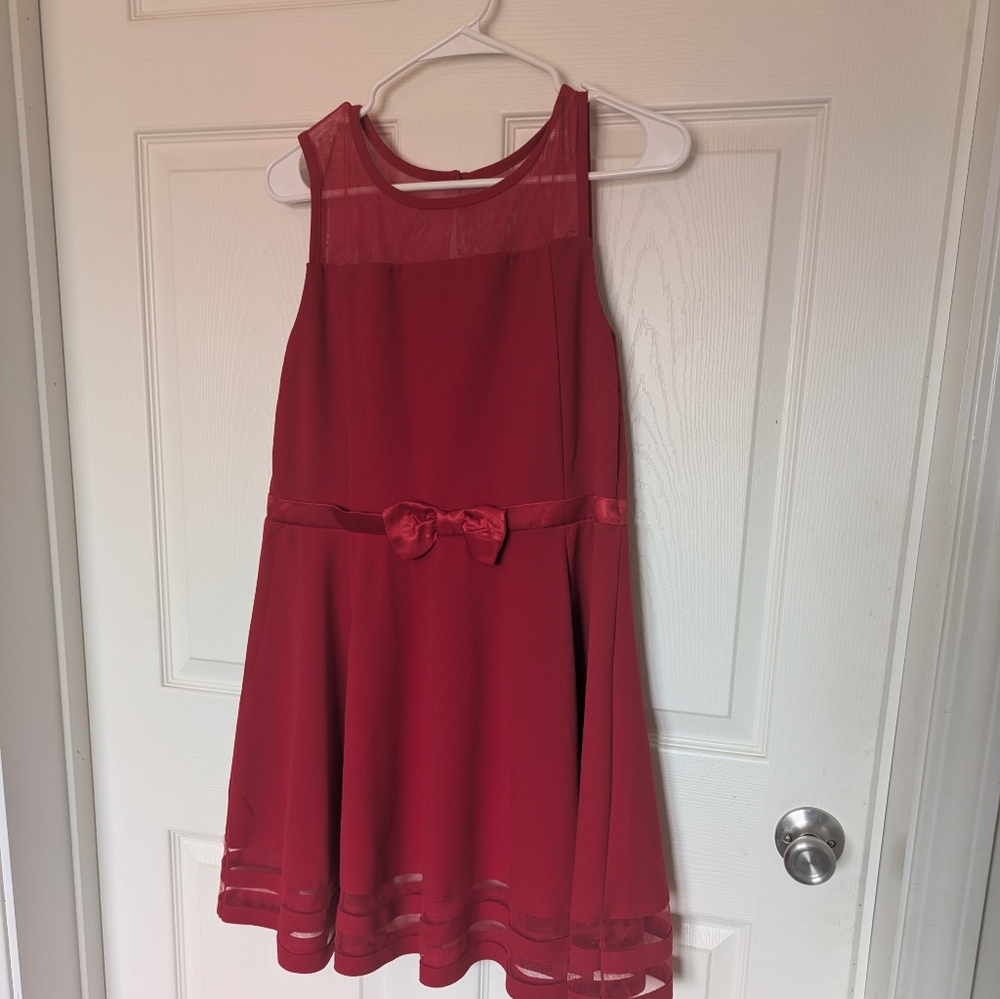 Juniors size 18.5 Red Calvin Klein dress
